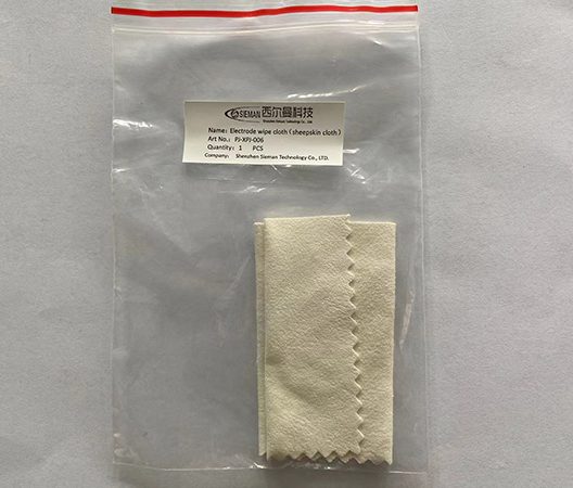 Electrode wipe-cloth